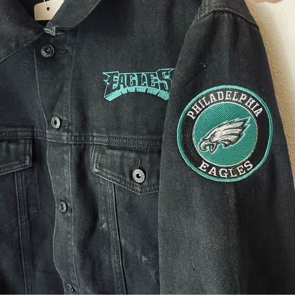 Custom Philadelphia Eagles Senim Jacket - Picture 4 of 4